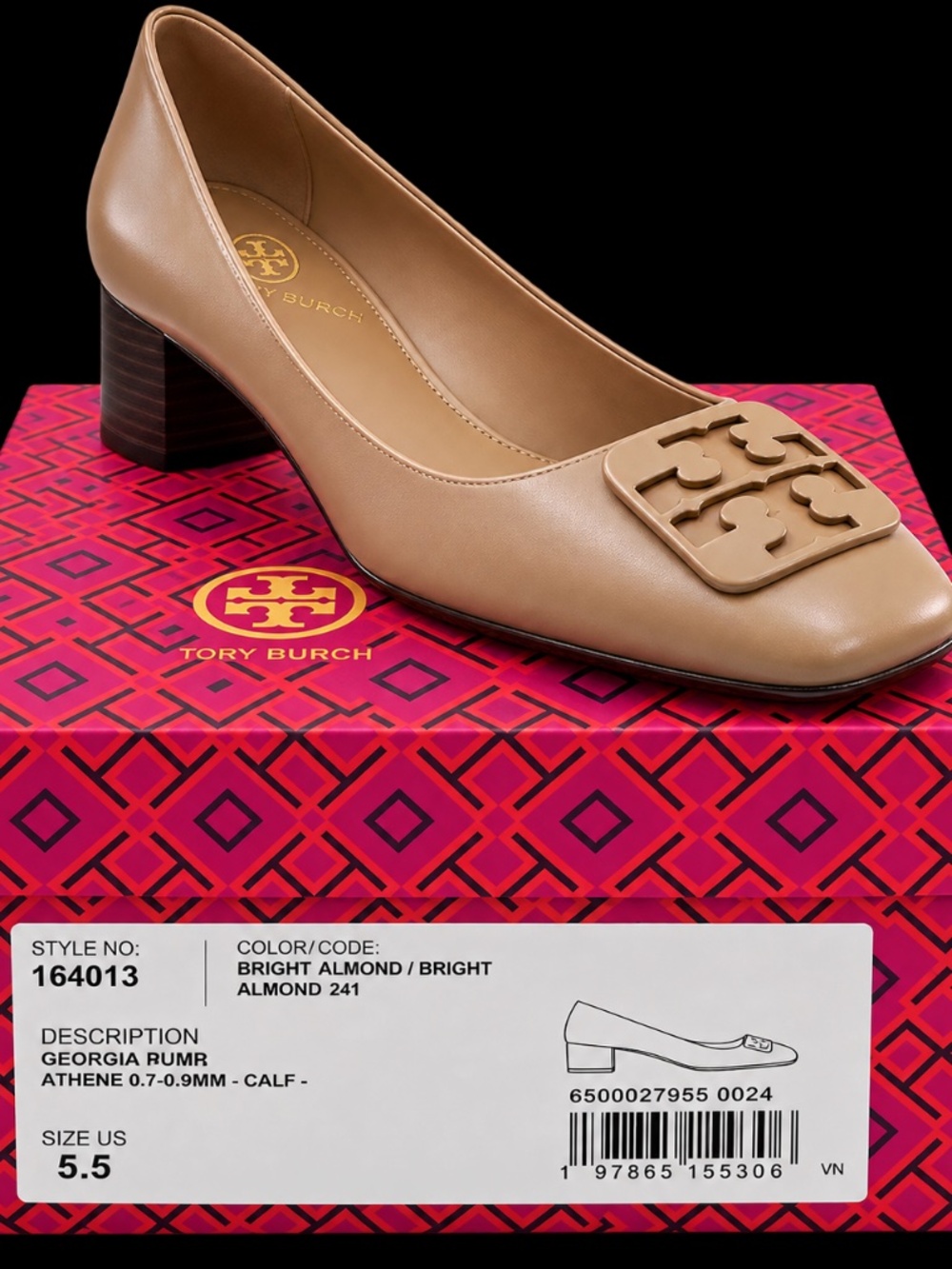 Tory Burch Georgia Pump Athene